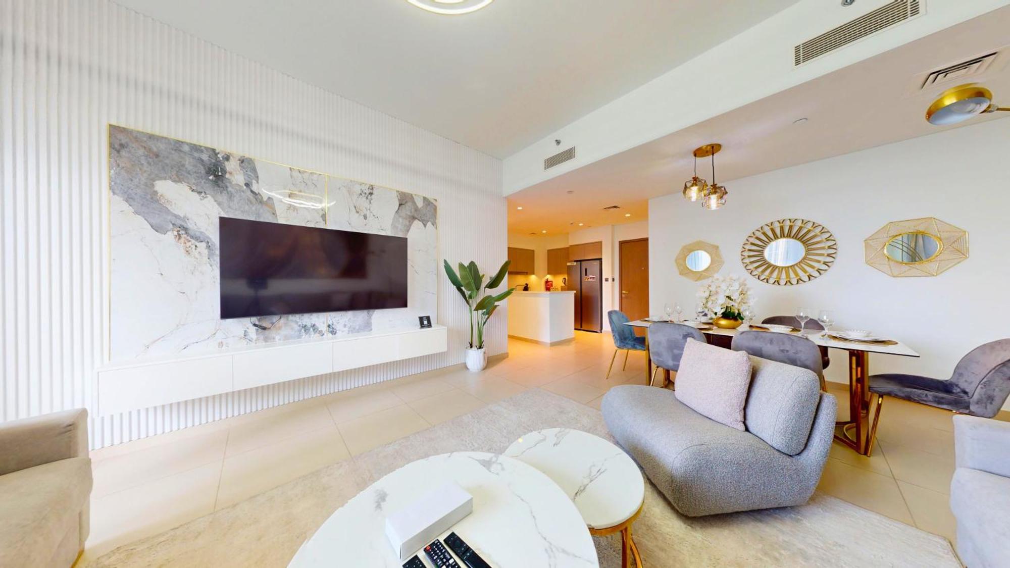 Apartment Trps - Act One Act Two Towers, Downtown Dubai, Iconic 3br Maids - With Burj Khalifa Views - Near Mall Dubai