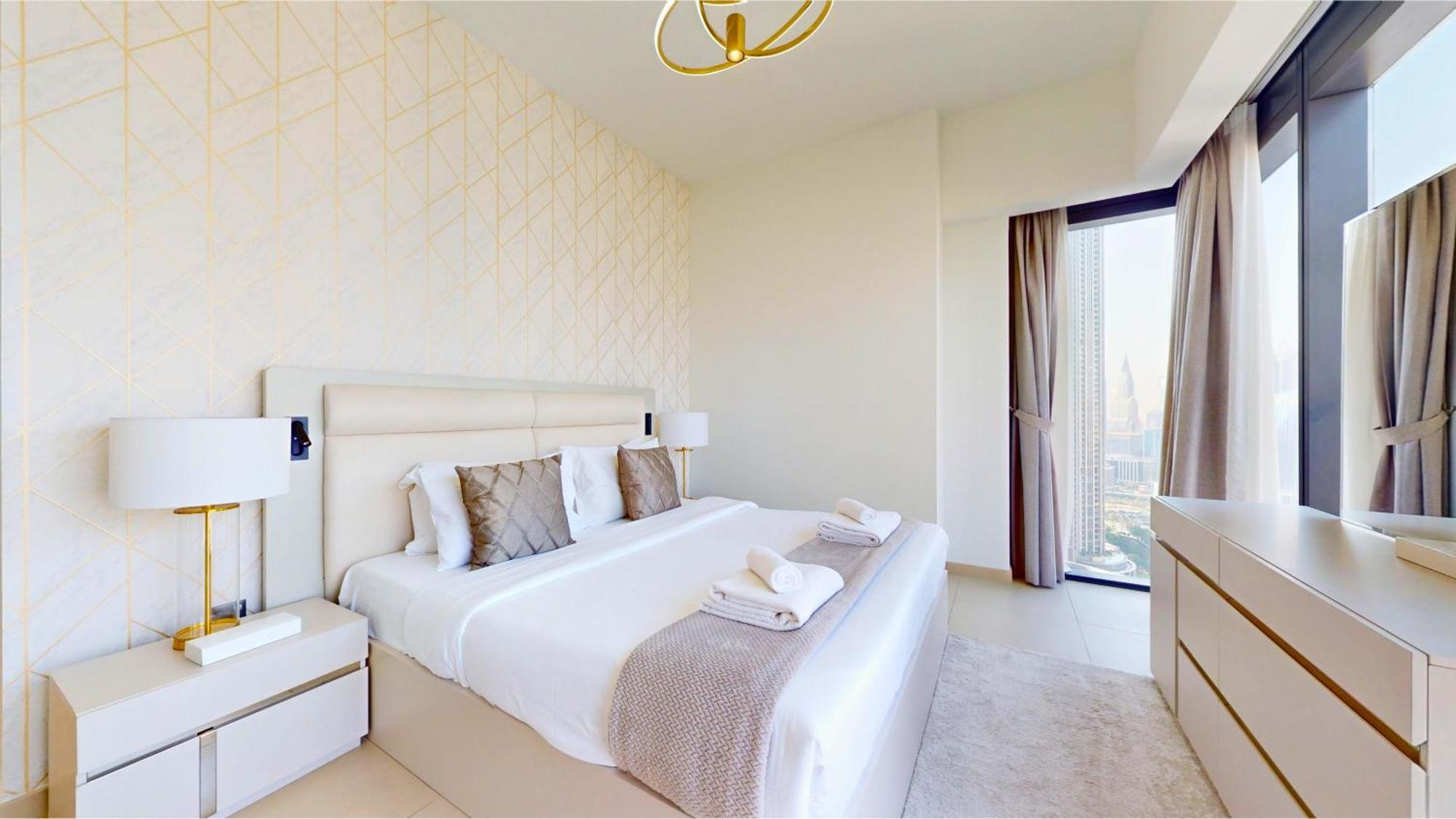 Apartment Trps - Act One Act Two Towers, Downtown Dubai, Iconic 3br Maids - With Burj Khalifa Views - Near Mall